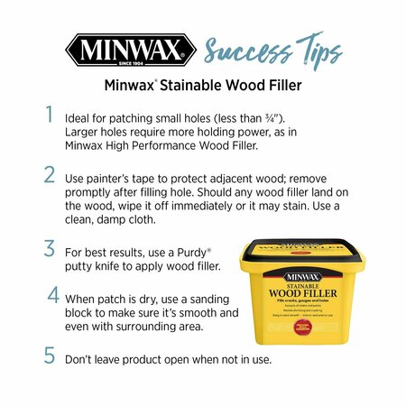 Minwax Fillr Wood Stnable 6Oz 42852000